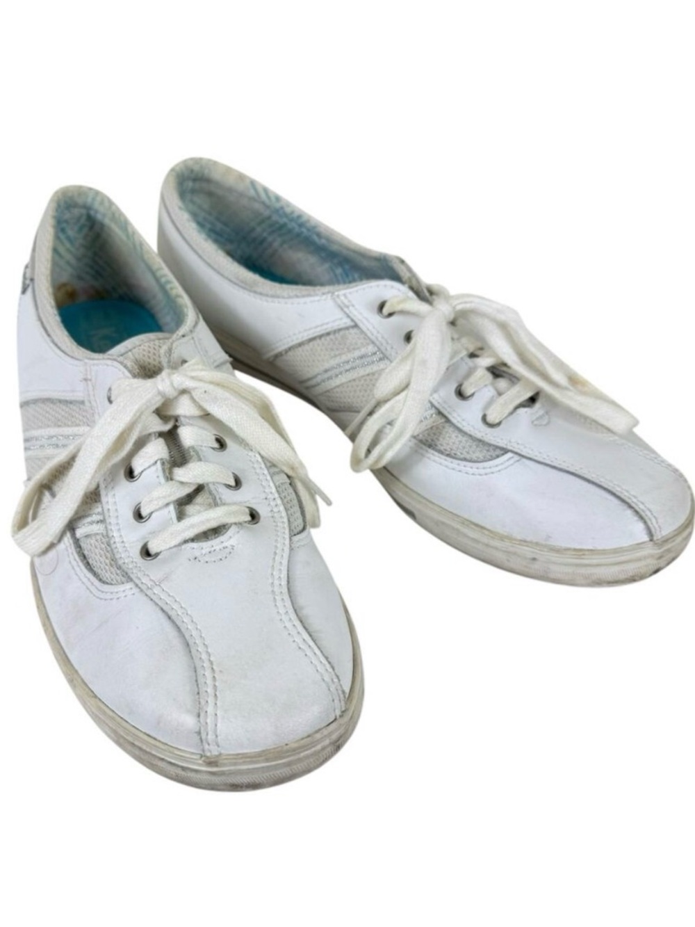 Keds White Lightweight Lace Up Sneakers Tennis Shoes‎ Women's Size 9